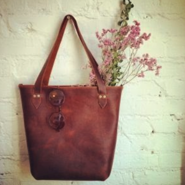 Leather tote 4