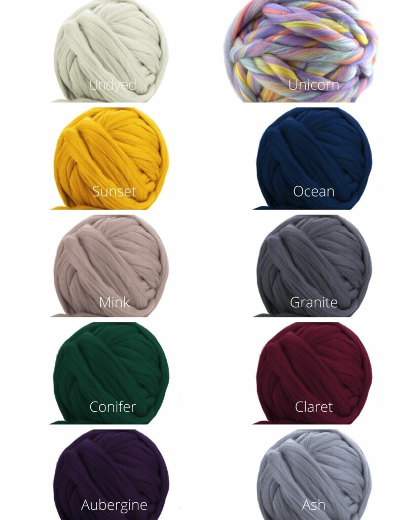 wool color swatch