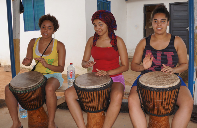 west african drummers