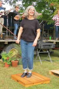 Clogging demonstrations at the Marine Fall Festival