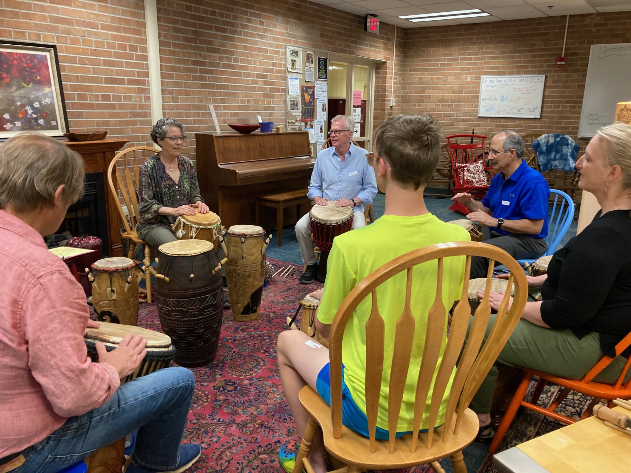 West African Drumming Ensemble (Ages 12+) April 25, 2024 (Session 7 of
