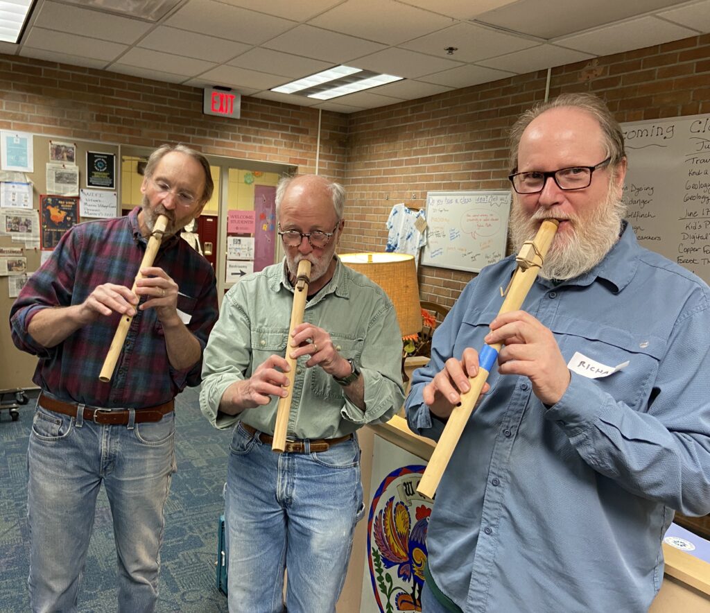 wooden flute class