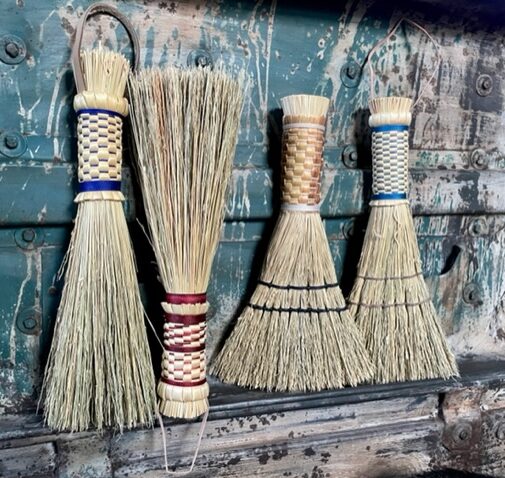 stitched brooms