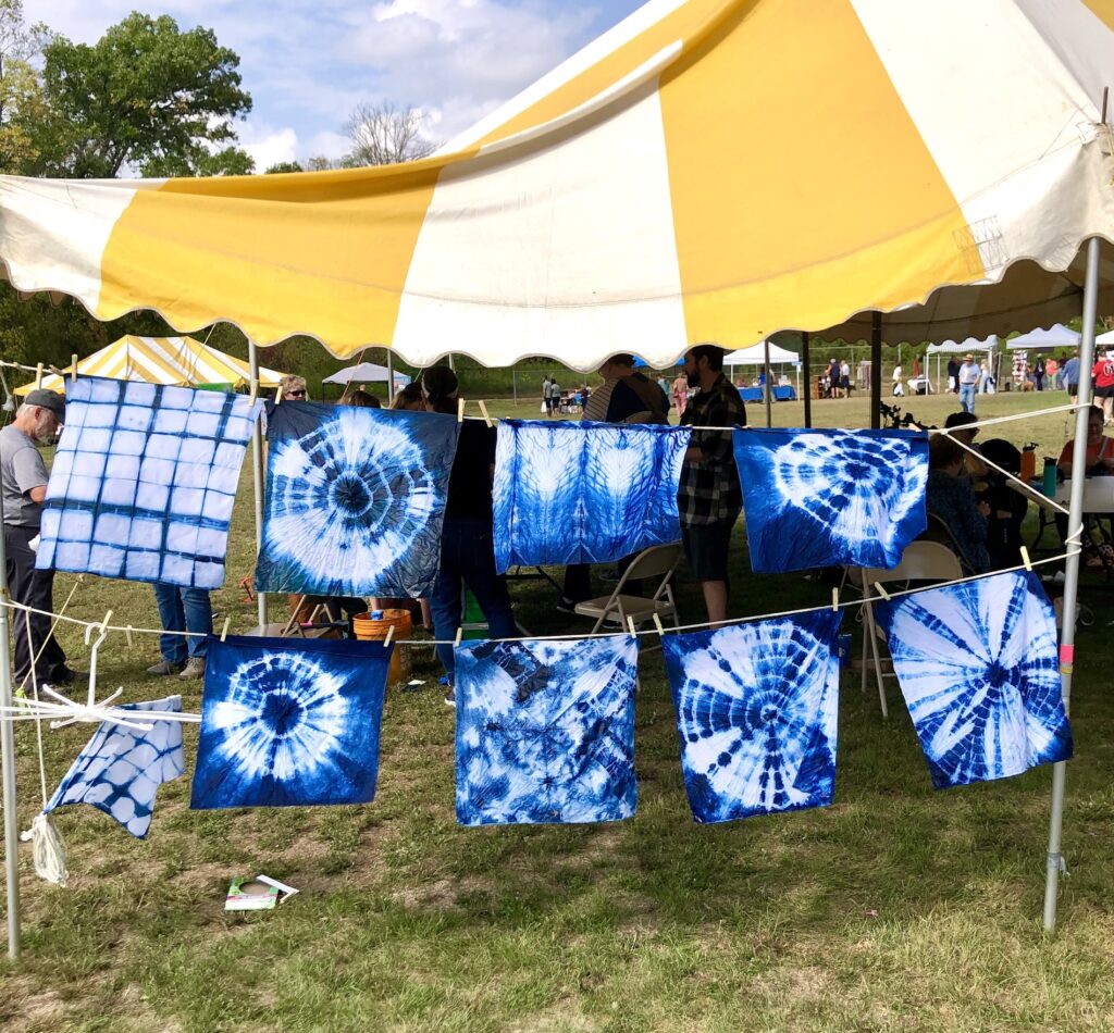 Shibori pieces
