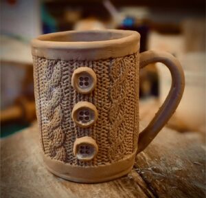 Stamped Slab Mug Peg Medillet