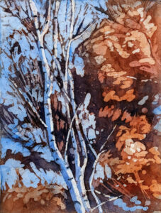 watercolor batik kim gordon