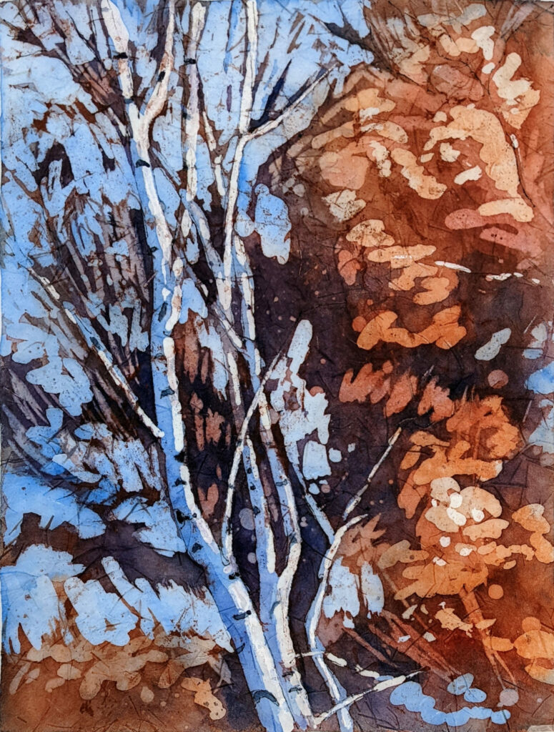 watercolor batik kim gordon
